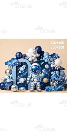 Tło fotograficzne „Mały Astronauta w Kosmicznej Galaktyce” | UB_908